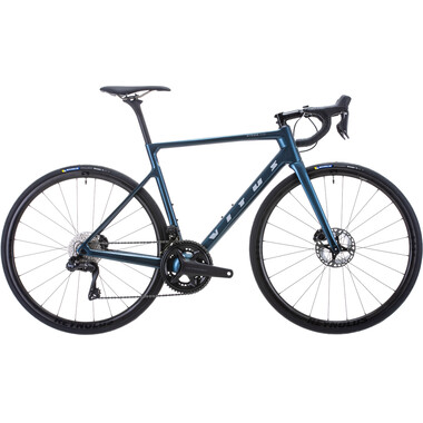 Bicicleta de carrera VITUS VITESSE EVO CRS DISC Shimano Ultegra Di2 R8150 36/52 Azul 2023 0